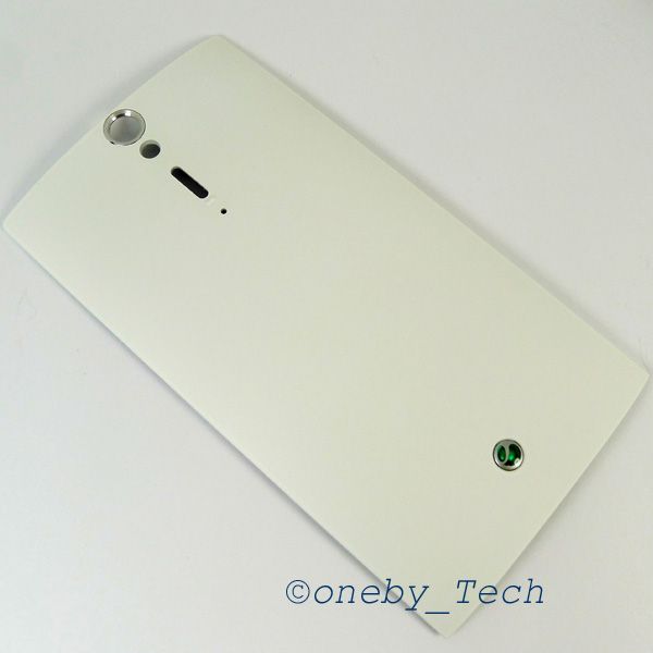 Tampa Traseira Branca Xperia S Lt16a / lt26i Original